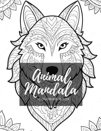 Animal Mandala Coloring Book