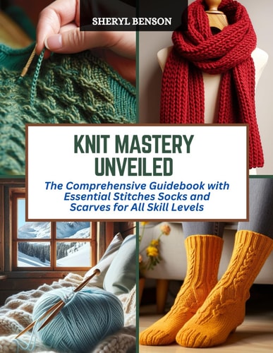 Knit Mastery Unveiled The Comprehensive Guidebook with Essential Stitches Socks and Scarves for All Skill Levels