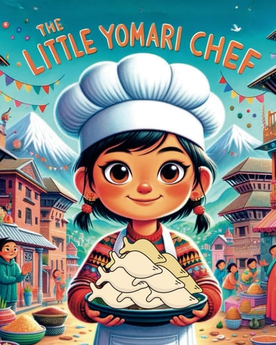 The Little Yomari Chef Nepali Bedtime Story; Stories from Nepal; Colourful Illustration