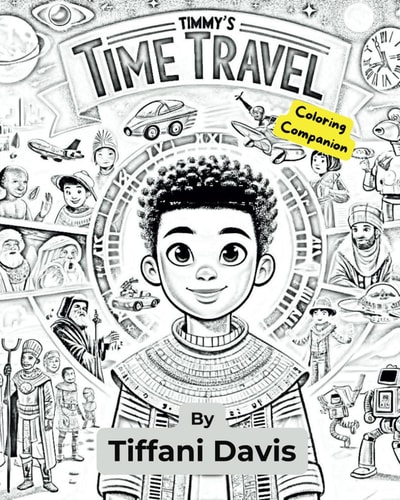Timmy's Time Travel Coloring Companion