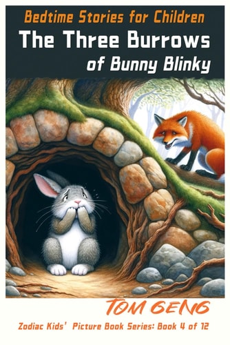 Bedtime Stories for Children The Three Burrows of Bunny Blinky: Zodiac Kids' Picture Book Series: Book 4 of 12