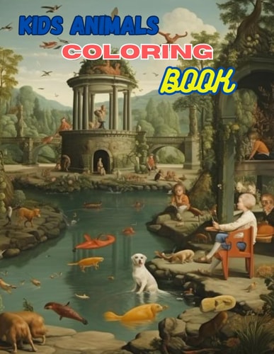 Pigment Prowess Animal Kingdom Coloring: Coloring Book