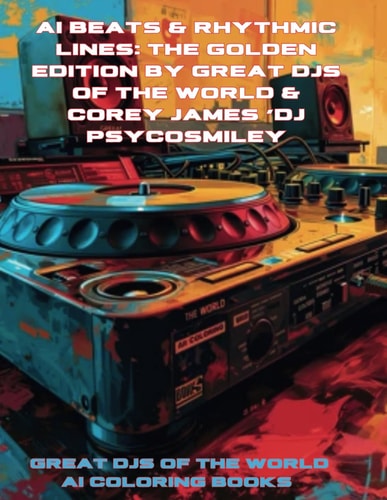 AI BEATS & RHYTHMIC LINES The Golden Edition by Great Djs of the World & Corey James 'dj... Psycosmiley