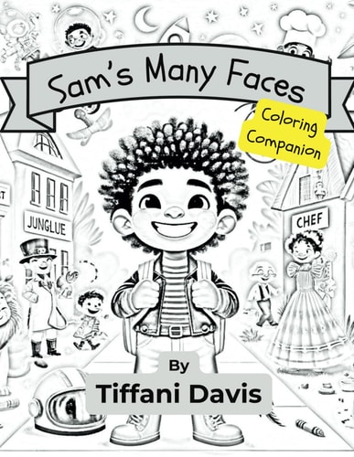 Sam's Many Faces Coloring Companion