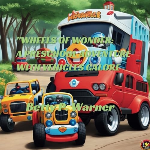 "Wheels of Wonder Coloring Book for Toddlers Age 1-3: A Preschool Adventure with Vehicles Galore