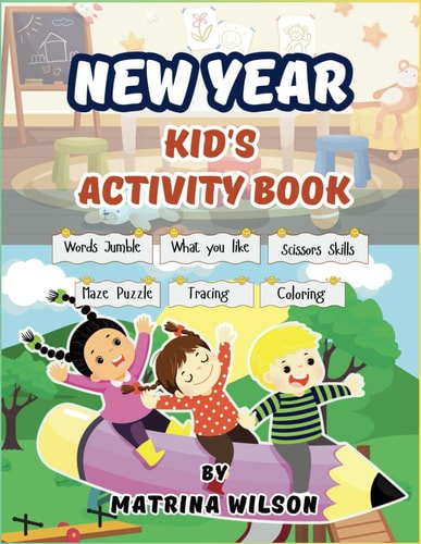 NEW YEAR Kid's Activity Book