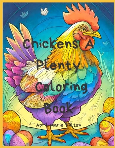 Chickens A-Plenty: Coloring Book