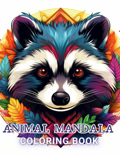 Animal Mandala Coloring Book for Adults 100+ Amazing Coloring Pages for All Ages