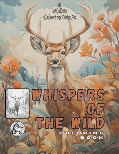 WHISPERS OF THE WILDERNESS A Wildlife Coloring Escape