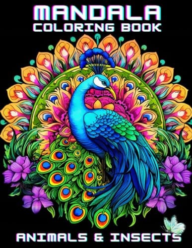 Mandala Coloring Book_Animals & Insects
