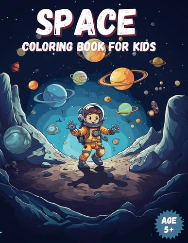 Space Coloring Book For Kids Awesome Astronauts and Aliens Coloring Book For Kids +5