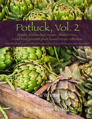 Potluck, Vol. 2 Salads, Sandwiches, Soups, Stews & Misc. A Mid-level Gourmet Plant-based Recipe Collection.