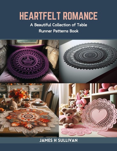 Heartfelt Romance A Beautiful Collection of Table Runner Patterns Book