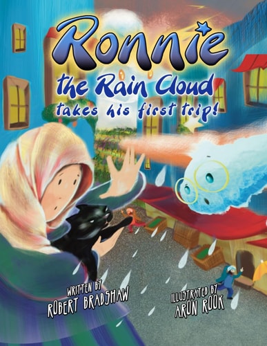 RONNIE THE RAINCLOUD TAKES HIS FIRST TRIP.