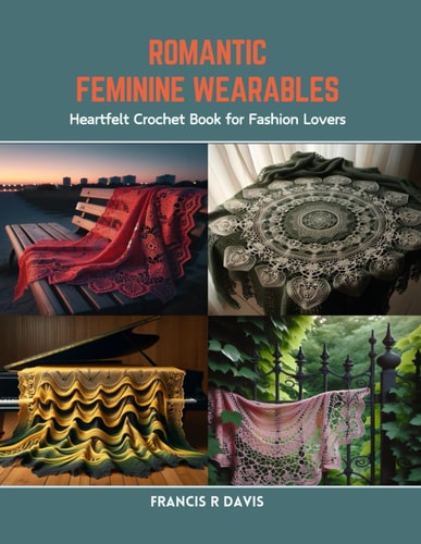 Romantic Feminine Wearables Heartfelt Crochet Book for Fashion Lovers