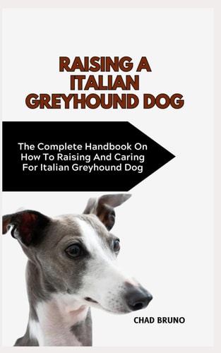 Italian Greyhound Dog The Complete Handbook On How To Raising And Caring For Italian Greyhound Dog