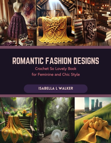 Romantic Fashion Designs Crochet So Lovely Book for Feminine and Chic Style
