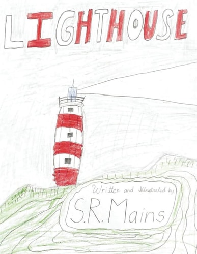 Lighthouse Sailor on Rough Seas