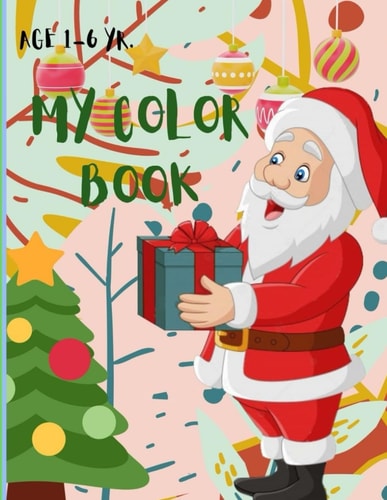 My Color Book Santa is Here
