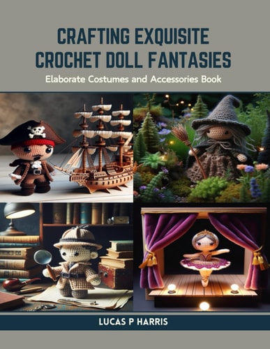 Crafting Exquisite Crochet Doll Fantasies Elaborate Costumes and Accessories Book