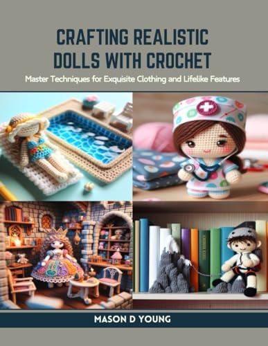 Crafting Realistic Dolls with Crochet Master Techniques for Exquisite Clothing and Lifelike Features