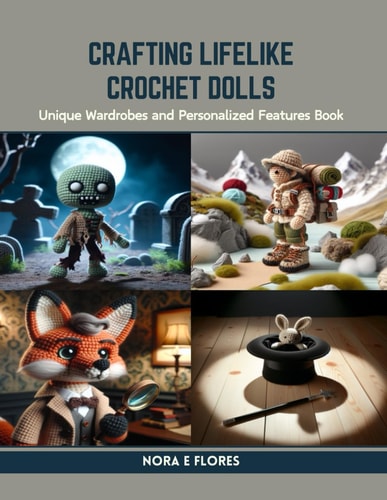 Crafting Lifelike Crochet Dolls Unique Wardrobes and Personalized Features Book