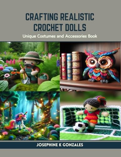 Crafting Realistic Crochet Dolls Unique Costumes and Accessories Book