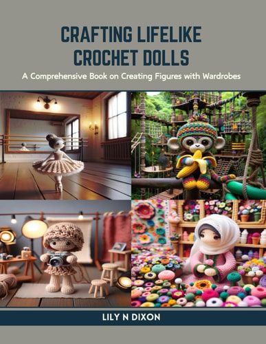 Crafting Lifelike Crochet Dolls A Comprehensive Book on Creating Figures with Wardrobes