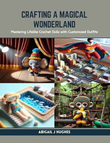 Crafting a Magical Wonderland Mastering Lifelike Crochet Dolls with Customized Outfits