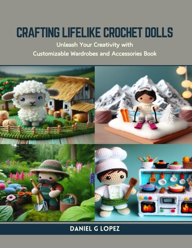 Crafting Lifelike Crochet Dolls Unleash Your Creativity with Customizable Wardrobes and Accessories Book