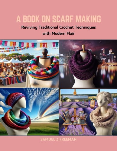 A Book on Scarf Making Reviving Traditional Crochet Techniques with Modern Flair
