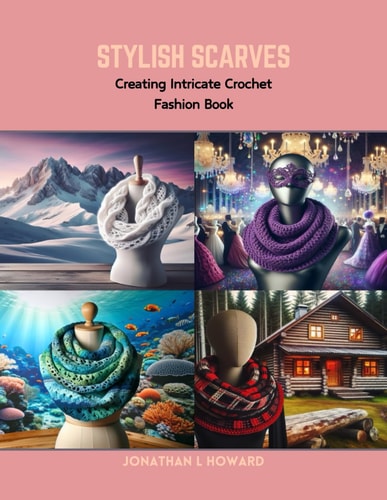 Stylish Scarves Creating Intricate Crochet Fashion Book