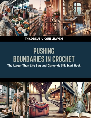 Pushing Boundaries in Crochet The Larger Than Life Bag and Diamonds Silk Scarf Book