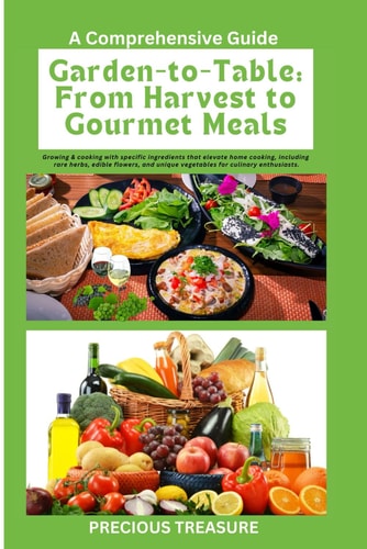 Garden-to-Table From Harvest to Gourmet Meals.: Growing and Cooking with Specific Ingredients that Elevate Home Cooking, Including Rare Herbs, Edible Flowers, and Unique Vegetables for Culinary Enthusiasts.
