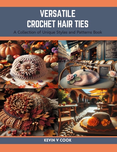 Versatile Crochet Hair Ties A Collection of Unique Styles and Patterns Book