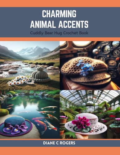 Charming Animal Accents Cuddly Bear Hug Crochet Book