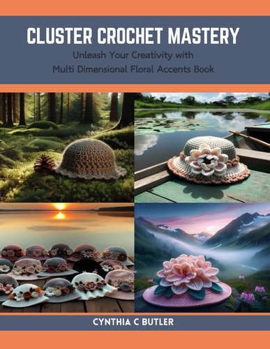 Cluster Crochet Mastery Unleash Your Creativity with Multi Dimensional Floral Accents Book