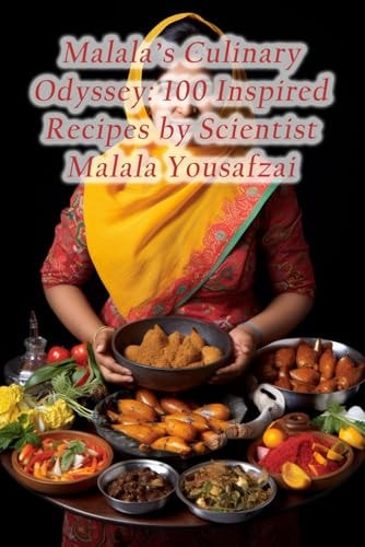 Malala's Culinary Odyssey 100 Inspired Recipes by Scientist Malala Yousafzai