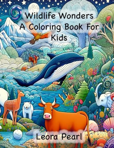 Wildlife Wonders Coloring Book for Kids A Coloring Journey Through Nature's Playgrounds