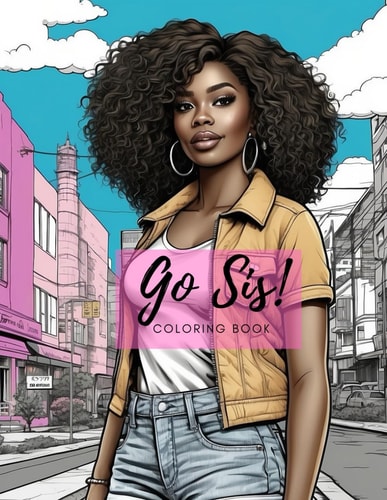 Go Sis Coloring Book