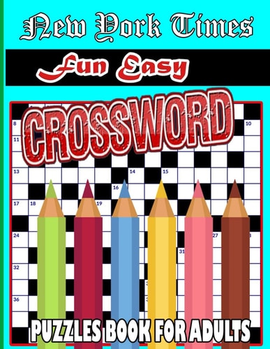 New York Times Fun Easy Crossword Puzzles 100 Medium Simply Puzzles Book For Adults