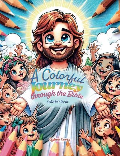 A Colorful Journey Through the Bible Coloring Book