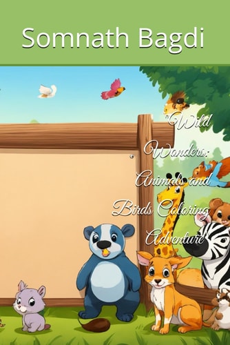 "Wild Wonders Animals and Birds Coloring Adventure"