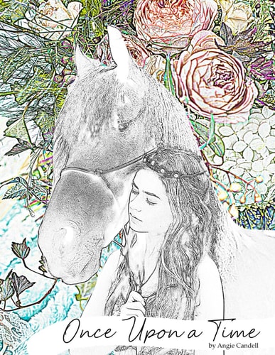 Once Upon a Time Fairytale Coloring Book