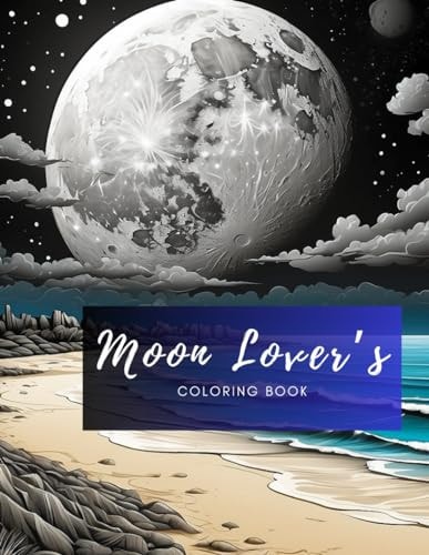 Moon Lover's Coloring Book