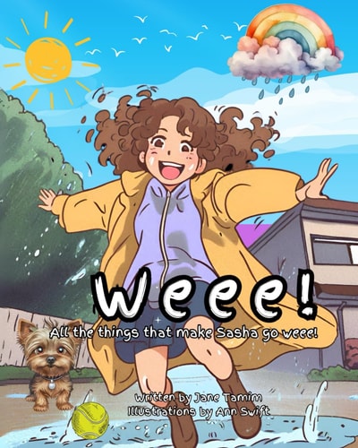 Weee! All the Things that Make Sasha Go Weee! Vibrant Key Stage 1 and 2 Early Reader Picture Book for Kids.