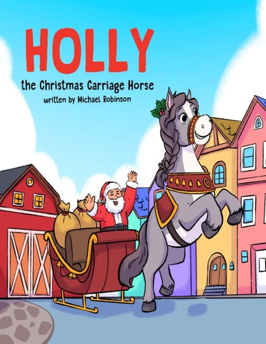 Holly the Christmas Carriage Horse