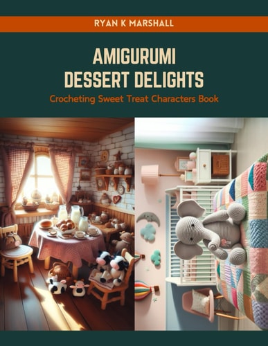 Amigurumi Dessert Delights Crocheting Sweet Treat Characters Book