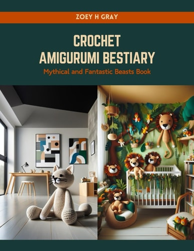 Crochet Amigurumi Bestiary Mythical and Fantastic Beasts Book