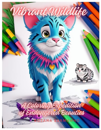 Vibrant Wildlife A Coloring Expedition of Endangered Beauties